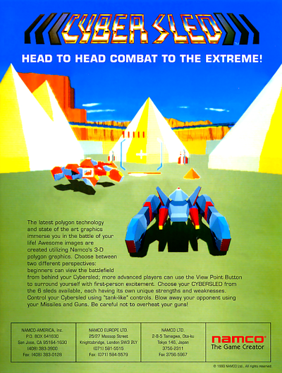 Cyber Sled (Japan)